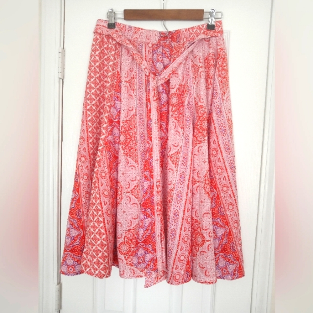 🌟Boho Midi A line Skirt 🌟